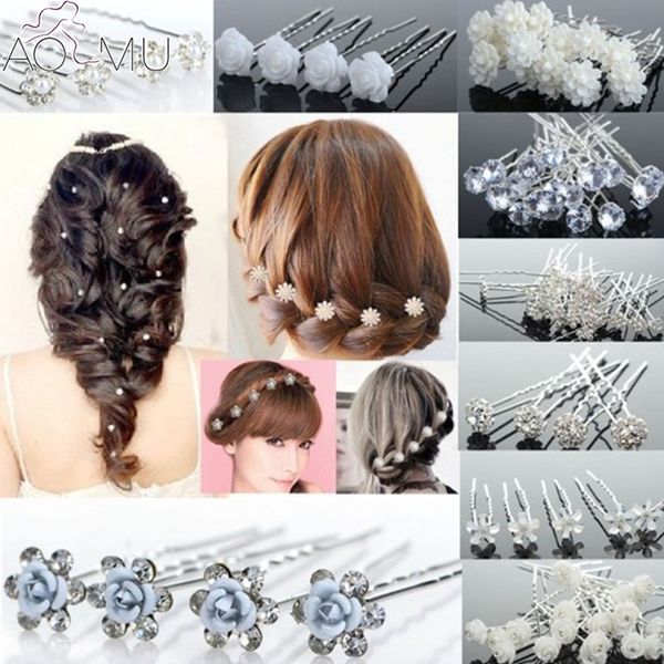 aomu 20pcs/lot wedding bridal hair pins fake pearl crystal hair stick flower hairpin u shape clips jewelry for women, Golden;white
aomu 20pcs/lot wedding bridal hair pins fake pearl crystal hair stick flower hairpin u shape clips jewelry for women, Golden;white