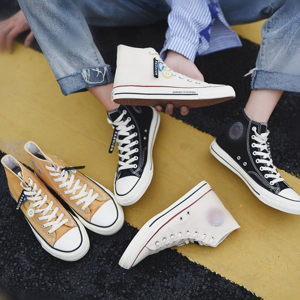 classic winter canvas shoes 50% ankle boot retro skate sneakers krean ulzzang plimsolls fashion harajuku skate shoes men casual shoes, Black
classic winter canvas shoes 50% ankle boot retro skate sneakers krean ulzzang plimsolls fashion harajuku skate shoes men casual shoes, Black