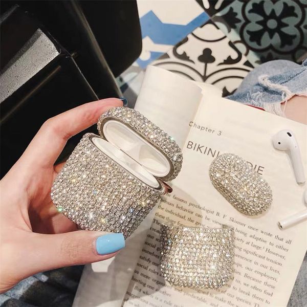 luxury 3d shiny bling diamonds hard case for apple airpods 1 2 protective wireless bluetooth earphone accessories
luxury 3d shiny bling diamonds hard case for apple airpods 1 2 protective wireless bluetooth earphone accessories