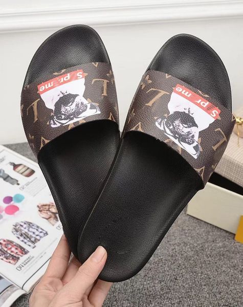 2019 designer sandals size 35-46 men women slipper with orange box luxury slipper, Black
2019 designer sandals size 35-46 men women slipper with orange box luxury slipper, Black