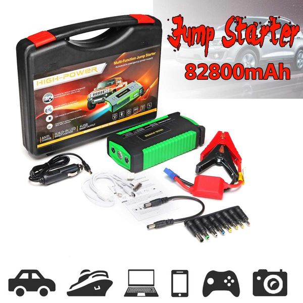 82800mah high power car jump starter 12v 4 usb portable starting device power bank car charger for battery buster
82800mah high power car jump starter 12v 4 usb portable starting device power bank car charger for battery buster