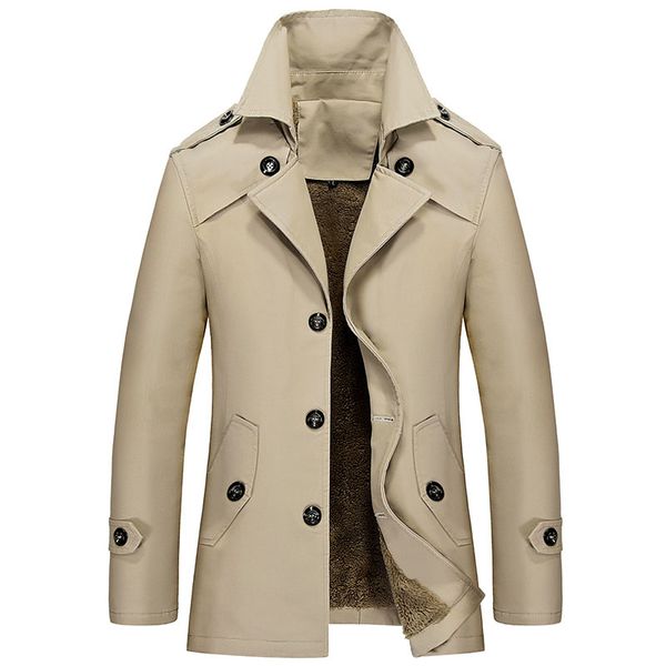winter trench coat men single breasted khaki trench coat men casual outwear warm fleece men's jacket windbreaker plus size -5xl, Tan;black
winter trench coat men single breasted khaki trench coat men casual outwear warm fleece men's jacket windbreaker plus size -5xl, Tan;black