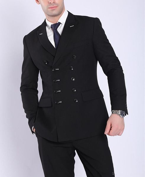 fashion new design black double breasted black men's professional business suits bridegroom wedding men suits (blazer+pants, White;black
fashion new design black double breasted black men's professional business suits bridegroom wedding men suits (blazer+pants, White;black