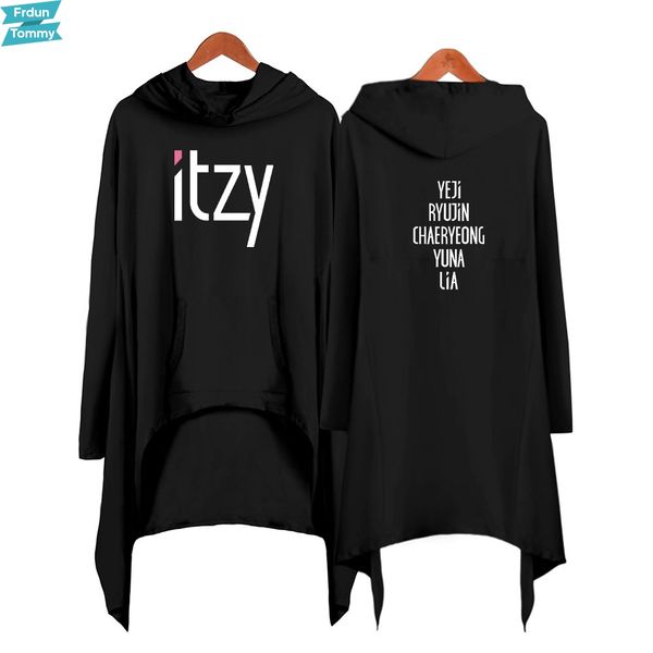 itzy drop shopping dress fashion women hooded sweatshirt 2019 new kpop clothes cool pullover plus size, Black
itzy drop shopping dress fashion women hooded sweatshirt 2019 new kpop clothes cool pullover plus size, Black