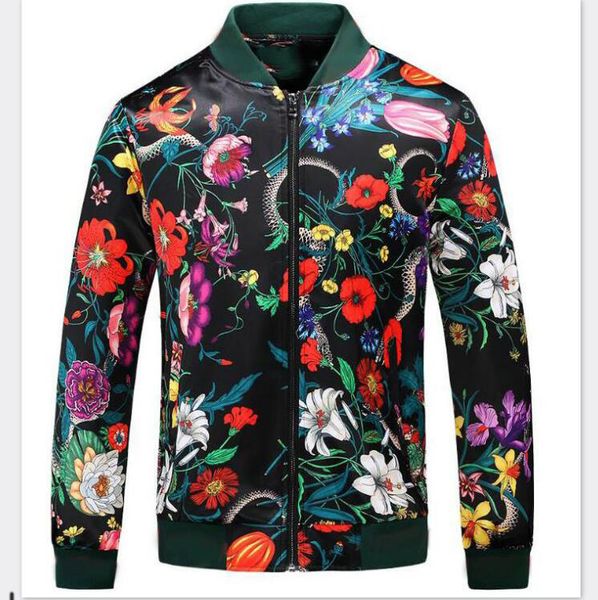 fashion brand jackets for mens designer jacket coats with flowers pattern print g designer streetwear luxury jacket zipper men clothing, Black;brown
fashion brand jackets for mens designer jacket coats with flowers pattern print g designer streetwear luxury jacket zipper men clothing, Black;brown