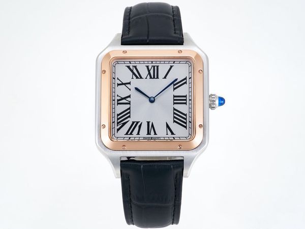 tw factory lovers watch automatic mechanical movement watch 39.5*9mm904l steel case round beaded crown roman numeral sapphire crystal mirror, Slivery;brown
tw factory lovers watch automatic mechanical movement watch 39.5*9mm904l steel case round beaded crown roman numeral sapphire crystal mirror, Slivery;brown