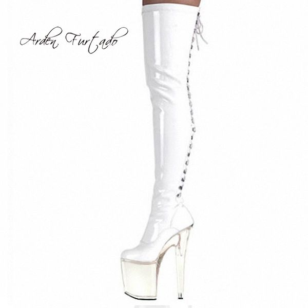 arden furtado fashion women's shoes round toe stilettos heels zipper elegant pure color white over the knee boots 46, Black
arden furtado fashion women's shoes round toe stilettos heels zipper elegant pure color white over the knee boots 46, Black