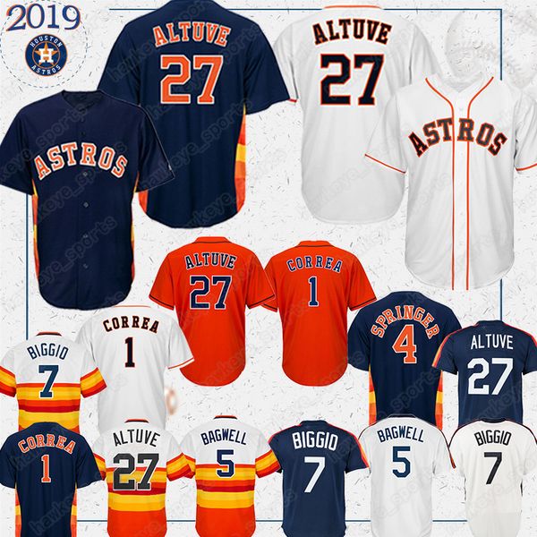 Astros jerseys 27 Jose Altuve 35 Justin Verlander jersey 34 Nolan Ryan 4 George Springer 1 Carlos Correa 2019 baseball jerseys
Astros jerseys 27 Jose Altuve 35 Justin Verlander jersey 34 Nolan Ryan 4 George Springer 1 Carlos Correa 2019 baseball jerseys