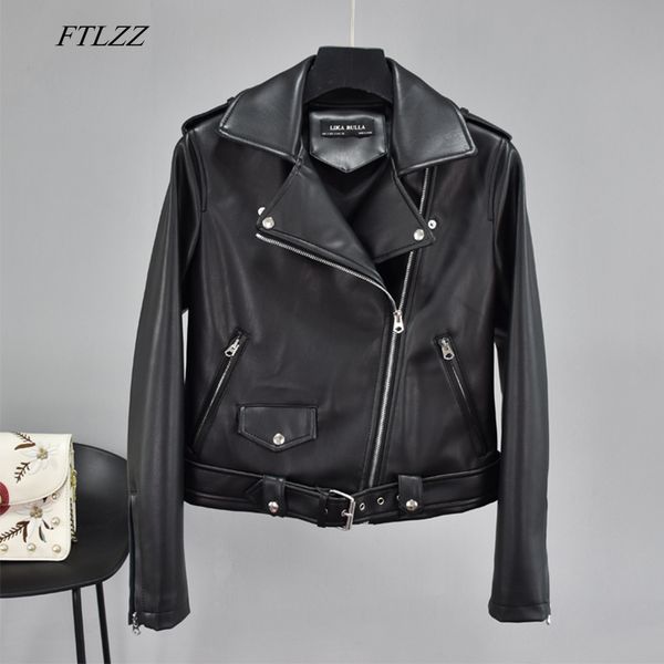 women's leather & faux ftlzz women autumn jackets zipper basic coat black punk turndown collar pu motorcycle rivet pink outwear with be
women's leather & faux ftlzz women autumn jackets zipper basic coat black punk turndown collar pu motorcycle rivet pink outwear with be