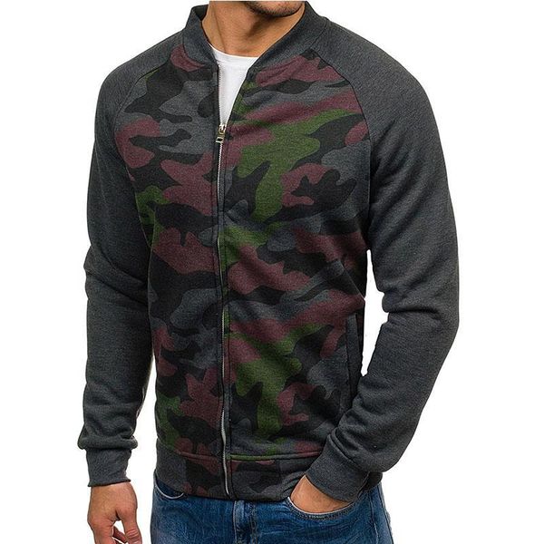 fashion-olome men's camo print patchwork hoodies autumn long sleeve jackets casual coat sportswear male brand clothes mens sweatshirts, Black
fashion-olome men's camo print patchwork hoodies autumn long sleeve jackets casual coat sportswear male brand clothes mens sweatshirts, Black