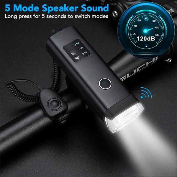 1200mah induction bicycle front light set usb rechargeable smart headlight with horn 350 lumen led bike lamp cycle
1200mah induction bicycle front light set usb rechargeable smart headlight with horn 350 lumen led bike lamp cycle