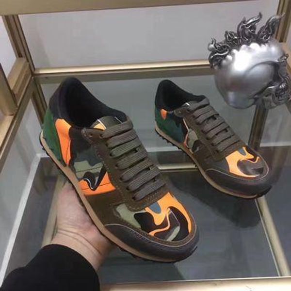 2019 spring autumn new multicolor camouflage rivet lovers sport shoes fashionable lacing casual shoes breathable sports shoes yellow 101010, Black
2019 spring autumn new multicolor camouflage rivet lovers sport shoes fashionable lacing casual shoes breathable sports shoes yellow 101010, Black