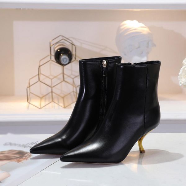 2019 new women shoes sculpture lambskin ankle boot lady pointed boots genuine leather lambskin booties
2019 new women shoes sculpture lambskin ankle boot lady pointed boots genuine leather lambskin booties