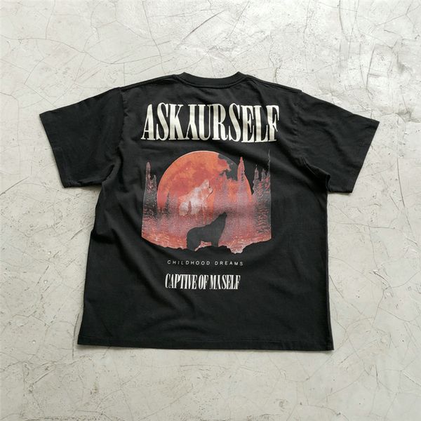 oversized wolf printing askyurself t-shirt men women vintage askyurself tee cotton, White;black
oversized wolf printing askyurself t-shirt men women vintage askyurself tee cotton, White;black