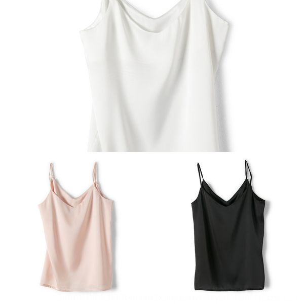 camisole v-neck base shirt imitation silk camisole female summer vest simulation vest armless solid color inner match, Camo
camisole v-neck base shirt imitation silk camisole female summer vest simulation vest armless solid color inner match, Camo