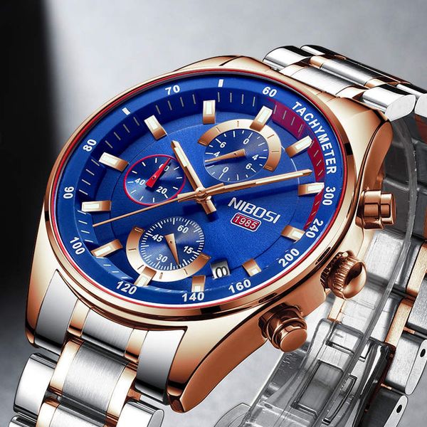 nibosi creative wrist watch casual sport watches for men brand luxury military wrist watch man clock fashion t200620, Slivery;brown
nibosi creative wrist watch casual sport watches for men brand luxury military wrist watch man clock fashion t200620, Slivery;brown