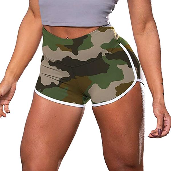 women's sports shorts summer casual skinny shorts solid color camouflage high waist bodycon women gym fitness, White;red
women's sports shorts summer casual skinny shorts solid color camouflage high waist bodycon women gym fitness, White;red