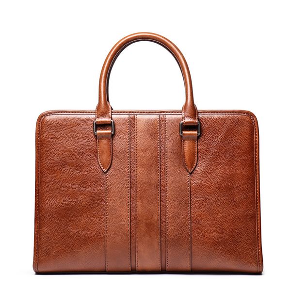 nesitu highend vintage brown coffee vegatable tenned genuine leather office men briefcase portfolio business messenger bag m9272
nesitu highend vintage brown coffee vegatable tenned genuine leather office men briefcase portfolio business messenger bag m9272