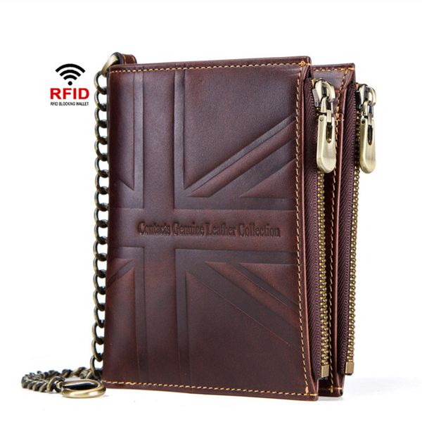 2019 noble crazy horse leather wallet men anti theft vintage short walet with coin pocket male purse boys wallets high quality, Red;black
2019 noble crazy horse leather wallet men anti theft vintage short walet with coin pocket male purse boys wallets high quality, Red;black