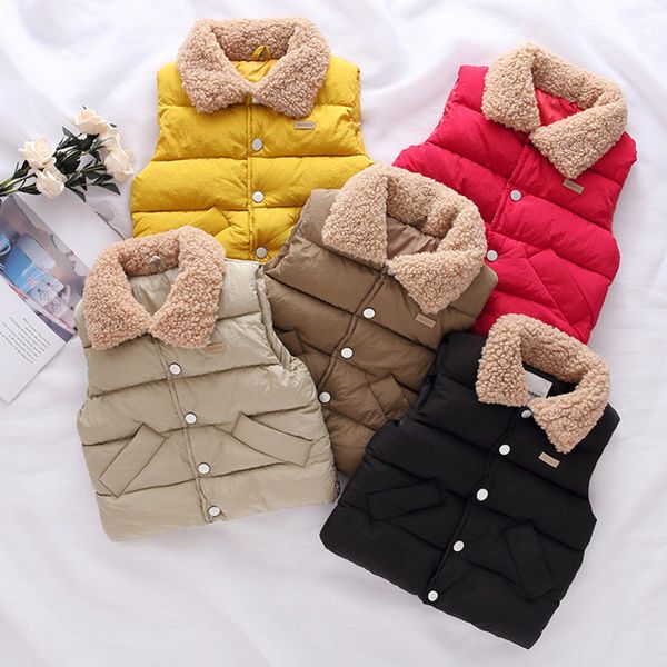 solid color 100%warm parkas children's vest for girls boy coat down and parkas kids vest winter clothing warm, Blue
solid color 100%warm parkas children's vest for girls boy coat down and parkas kids vest winter clothing warm, Blue