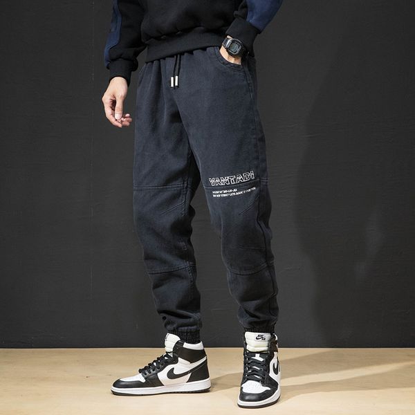 мода streetwear мужские джинсы черный хаки сыпучие fit срощенной вышивки гарем jeans men cargo pants конструктор hip hop joggers, Blue
мода streetwear мужские джинсы черный хаки сыпучие fit срощенной вышивки гарем jeans men cargo pants конструктор hip hop joggers, Blue