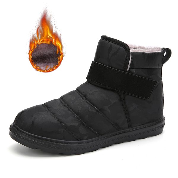 winter snow boots men shoes women waterproof warm snow shoes high cut men's ankle boots big size 36-47 fashion casual boots, Black
winter snow boots men shoes women waterproof warm snow shoes high cut men's ankle boots big size 36-47 fashion casual boots, Black