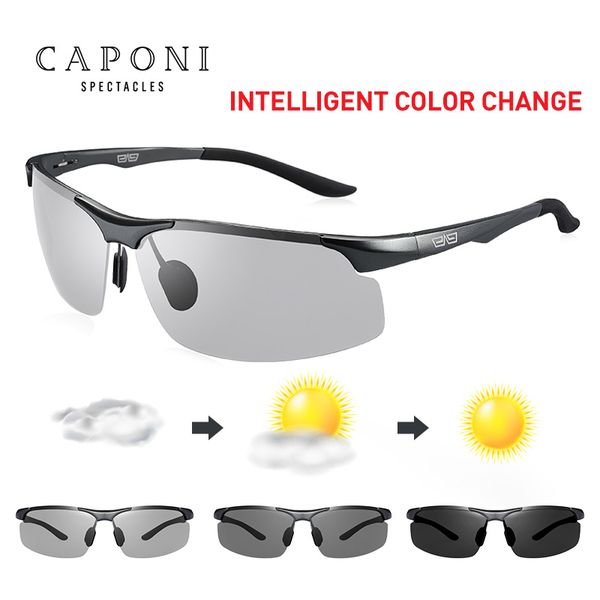 caponi pchromic sun glasses men vintage polarized shades ultralight aluminum magnesium sports sunglasses bs8033, White;black
caponi pchromic sun glasses men vintage polarized shades ultralight aluminum magnesium sports sunglasses bs8033, White;black