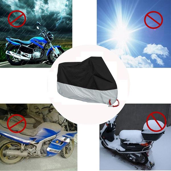 motorcycle cover waterproof l/xl/2xl/3xl/4xl + storage pouch protect rain snow dust fits for motorcycles atv scooters covers
motorcycle cover waterproof l/xl/2xl/3xl/4xl + storage pouch protect rain snow dust fits for motorcycles atv scooters covers