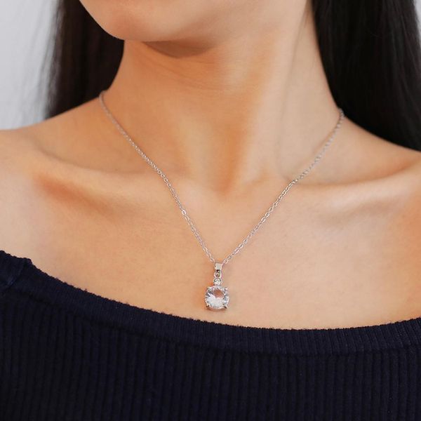 women fashion round rhinestone inlaid pendant snap closure necklace earring set casual, wedding, party, etc, Silver
women fashion round rhinestone inlaid pendant snap closure necklace earring set casual, wedding, party, etc, Silver