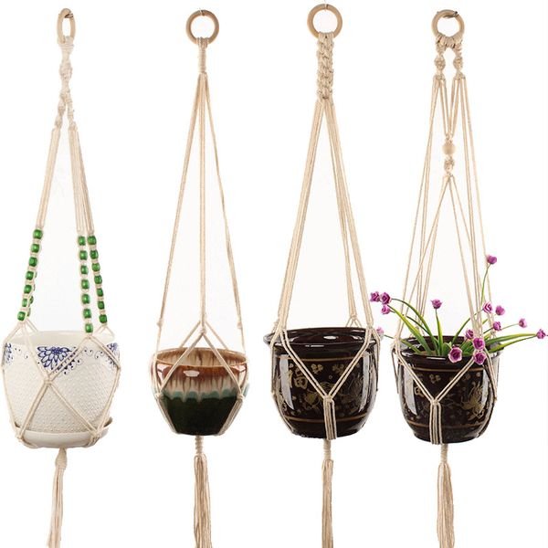 other garden supplies knotted macrame plant flower rope pot hanger hook cotton linen flowerpot hanging basket flowerpots and planting decora
other garden supplies knotted macrame plant flower rope pot hanger hook cotton linen flowerpot hanging basket flowerpots and planting decora