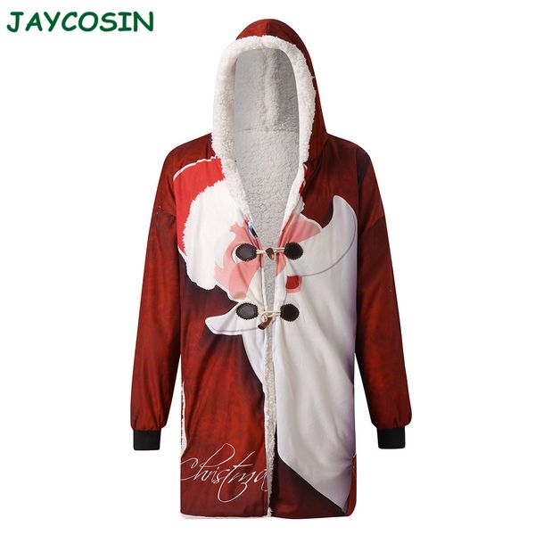 jaycosin jacket men 2019 christmas print long hooded cardigan coat men casual long sleeve velvet thick jackets coats winter 1114, Black
jaycosin jacket men 2019 christmas print long hooded cardigan coat men casual long sleeve velvet thick jackets coats winter 1114, Black