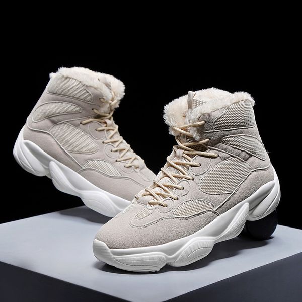 new roman men shoes spring winter snow men ankle boots fashion cow suede leather casual shoes, Black
new roman men shoes spring winter snow men ankle boots fashion cow suede leather casual shoes, Black