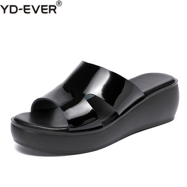 2020 fashion high heel slippers women summer shoes genuine leather platform sandals ladies wedges sandals flip flops, Black
2020 fashion high heel slippers women summer shoes genuine leather platform sandals ladies wedges sandals flip flops, Black