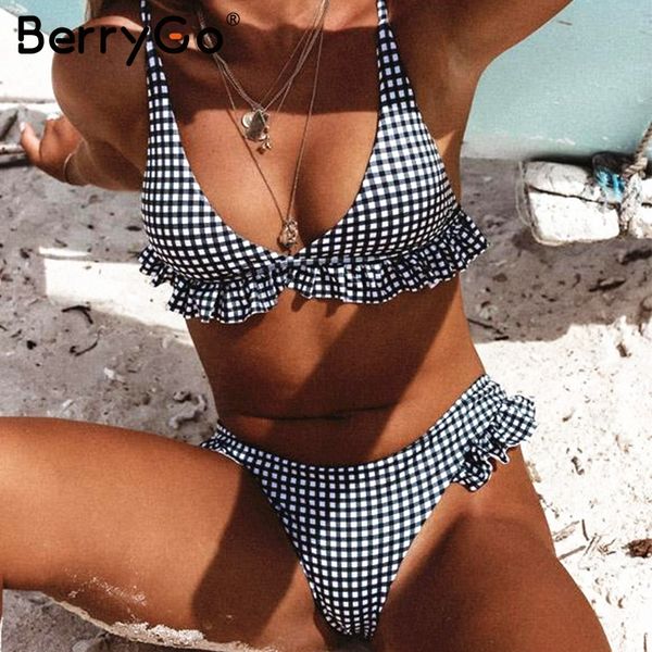 plaid ruffles bikinis 2019 mujer push up swimsuit female high cut swimwear women bathing suit v-neck biquini bathers xl
plaid ruffles bikinis 2019 mujer push up swimsuit female high cut swimwear women bathing suit v-neck biquini bathers xl