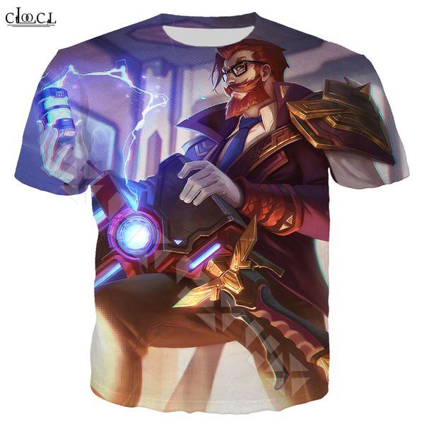 game league of legends t shirt men women 3d print battle academia jayce graves hero skin short sleeve fashion streetwear, White;black
game league of legends t shirt men women 3d print battle academia jayce graves hero skin short sleeve fashion streetwear, White;black