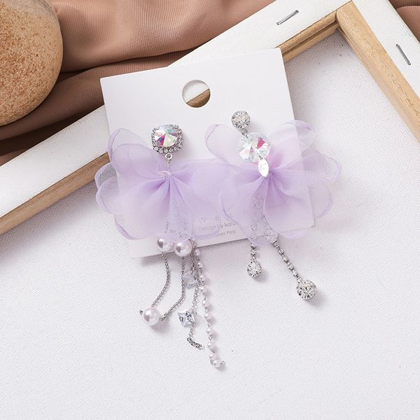 new design fashion jewelery crystal yarn bow tassel earrings for woman korean version pearl earrings female holiday style, Golden;silver
new design fashion jewelery crystal yarn bow tassel earrings for woman korean version pearl earrings female holiday style, Golden;silver