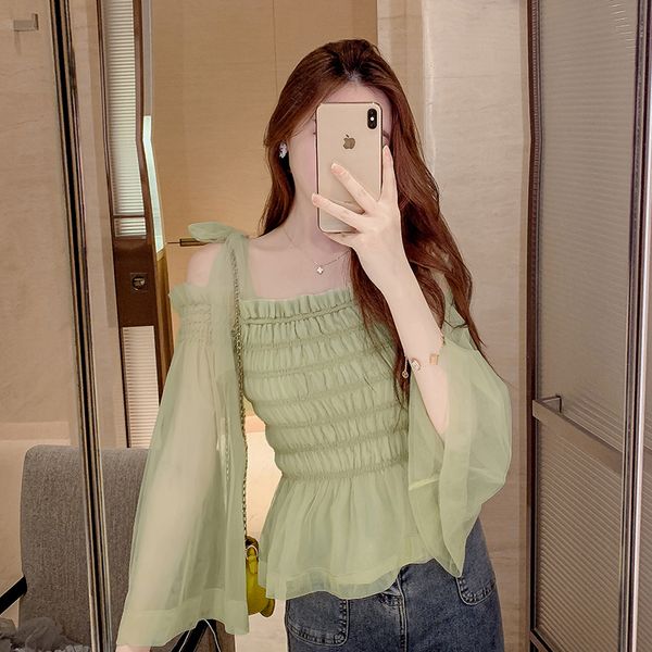 summer women dress chiffon lace solid wild slimslimming word shoulder strap sweet style ladies dress women blouses, White
summer women dress chiffon lace solid wild slimslimming word shoulder strap sweet style ladies dress women blouses, White