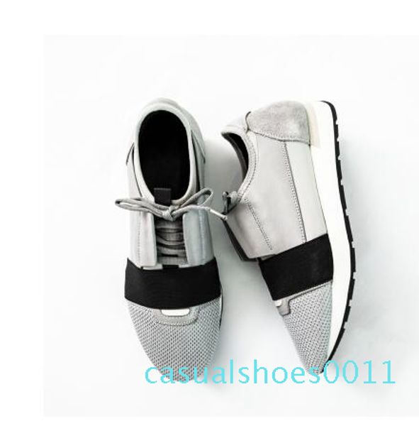 with box fashion designer woman shoes casual man sneaker new patchwork mesh leather red white chaussure femme size us 5-12 c11, Black
with box fashion designer woman shoes casual man sneaker new patchwork mesh leather red white chaussure femme size us 5-12 c11, Black