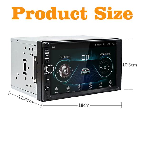 car radio touch screen gps navigation 7'' android 2din audio player autoradio car multimedia player stereo bluetooth usb sd
car radio touch screen gps navigation 7'' android 2din audio player autoradio car multimedia player stereo bluetooth usb sd
