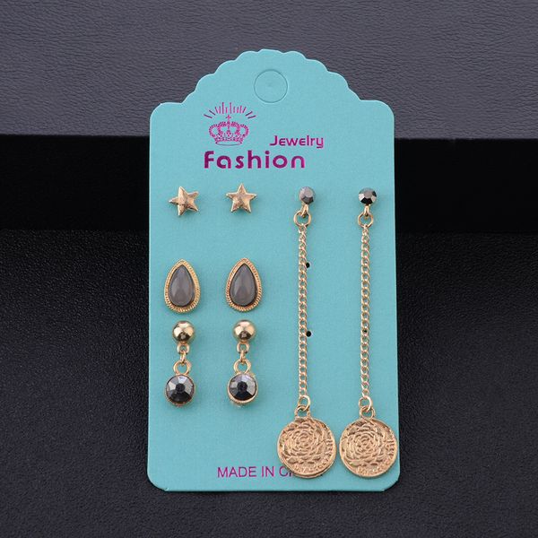 4pairs/lot simulated pear earring sets for woman party wedding fashion long tassel round scrub metal stud earrings, Golden;silver
4pairs/lot simulated pear earring sets for woman party wedding fashion long tassel round scrub metal stud earrings, Golden;silver
