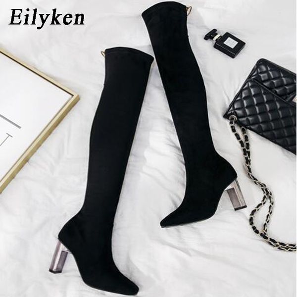 eilyken 2020 new flock leather women over the knee boots lace up high heels autumn woman shoes winter women boots, Black
eilyken 2020 new flock leather women over the knee boots lace up high heels autumn woman shoes winter women boots, Black