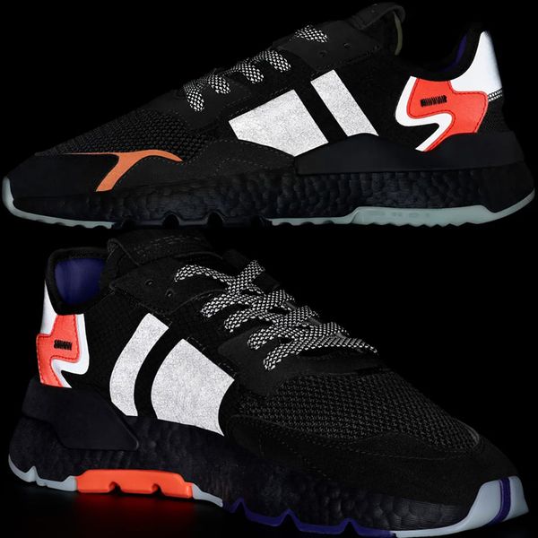 Alive in the Dark 2019 Nite Jogger Boost 3M Reflective Trainers New Men Women Black Orange Green Grey Casual Sneakers Shoes Size 36-44
Alive in the Dark 2019 Nite Jogger Boost 3M Reflective Trainers New Men Women Black Orange Green Grey Casual Sneakers Shoes Size 36-44