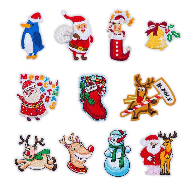 christmas style patch for clothing iron on embroidered sew applique cute patches unicorn badge diy apparel accessories, Silver
christmas style patch for clothing iron on embroidered sew applique cute patches unicorn badge diy apparel accessories, Silver