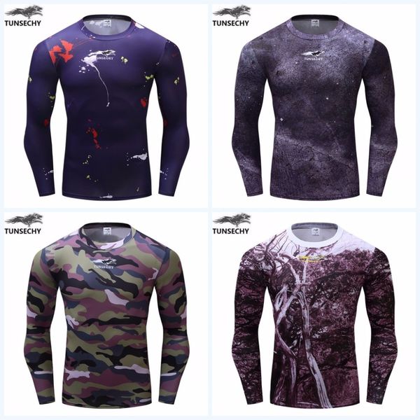 new tunsechy brand 3 d printing camouflage, trees, forests, tight long sleeve t-shirt design men outdoor sports t-shirt, White;black
new tunsechy brand 3 d printing camouflage, trees, forests, tight long sleeve t-shirt design men outdoor sports t-shirt, White;black