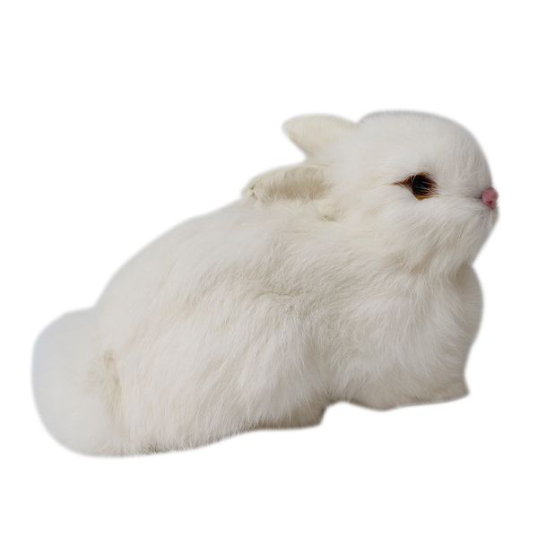 simulation relastic rabbit home decorations