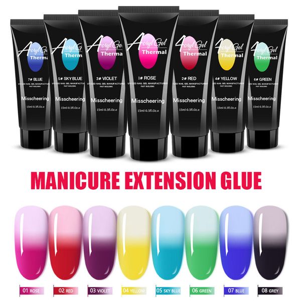 nail extension gel enhancement thickening color changing nail arts uv led light 15ml mv99, Red;pink
nail extension gel enhancement thickening color changing nail arts uv led light 15ml mv99, Red;pink