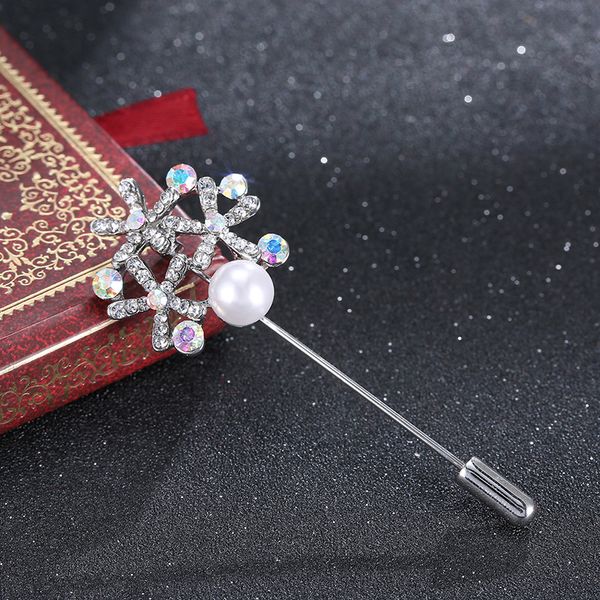 small snowflakes crystal flower brooch collar needle zircon men suit lapel pin cardigan shawl wedding jewelry women accessories, Gray
small snowflakes crystal flower brooch collar needle zircon men suit lapel pin cardigan shawl wedding jewelry women accessories, Gray