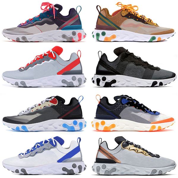 nik react element 87 55 shoes runnng mens trainers undercover orange peel b1 white royal red triple black womens sport sneakers, White;red
nik react element 87 55 shoes runnng mens trainers undercover orange peel b1 white royal red triple black womens sport sneakers, White;red