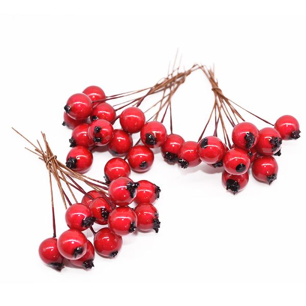 10mm 50pcs/lot red plastic stamen artificial flowers fruit stamens fake small berries cherry wedding birthday decoration
10mm 50pcs/lot red plastic stamen artificial flowers fruit stamens fake small berries cherry wedding birthday decoration