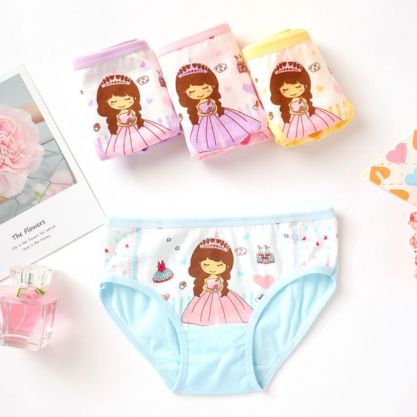 8pc/lot cotton panties girls short briefs baby underwear panties 2-10y, Camo
